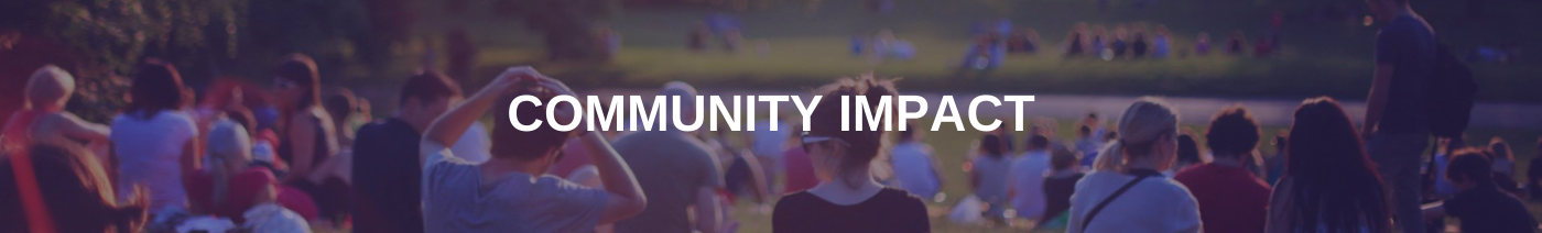 Community Impact Header Image