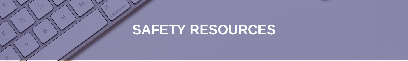Safety Resource Header Image
