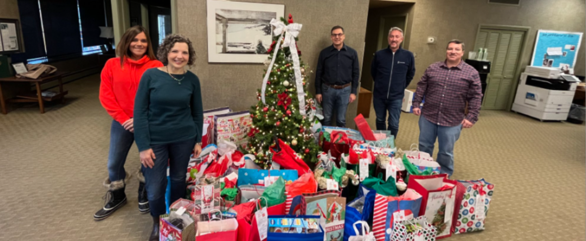Image of leadership team by Salvation Army Gift Donation